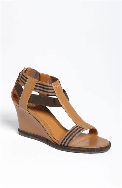 fendi carioca wedge sandal|Fendi Carioca Wedge Sandals .